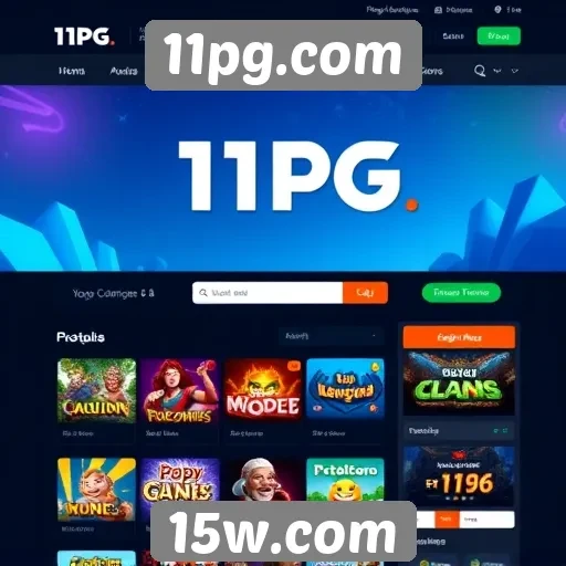 Análise da interface de usuário do 11pg.com